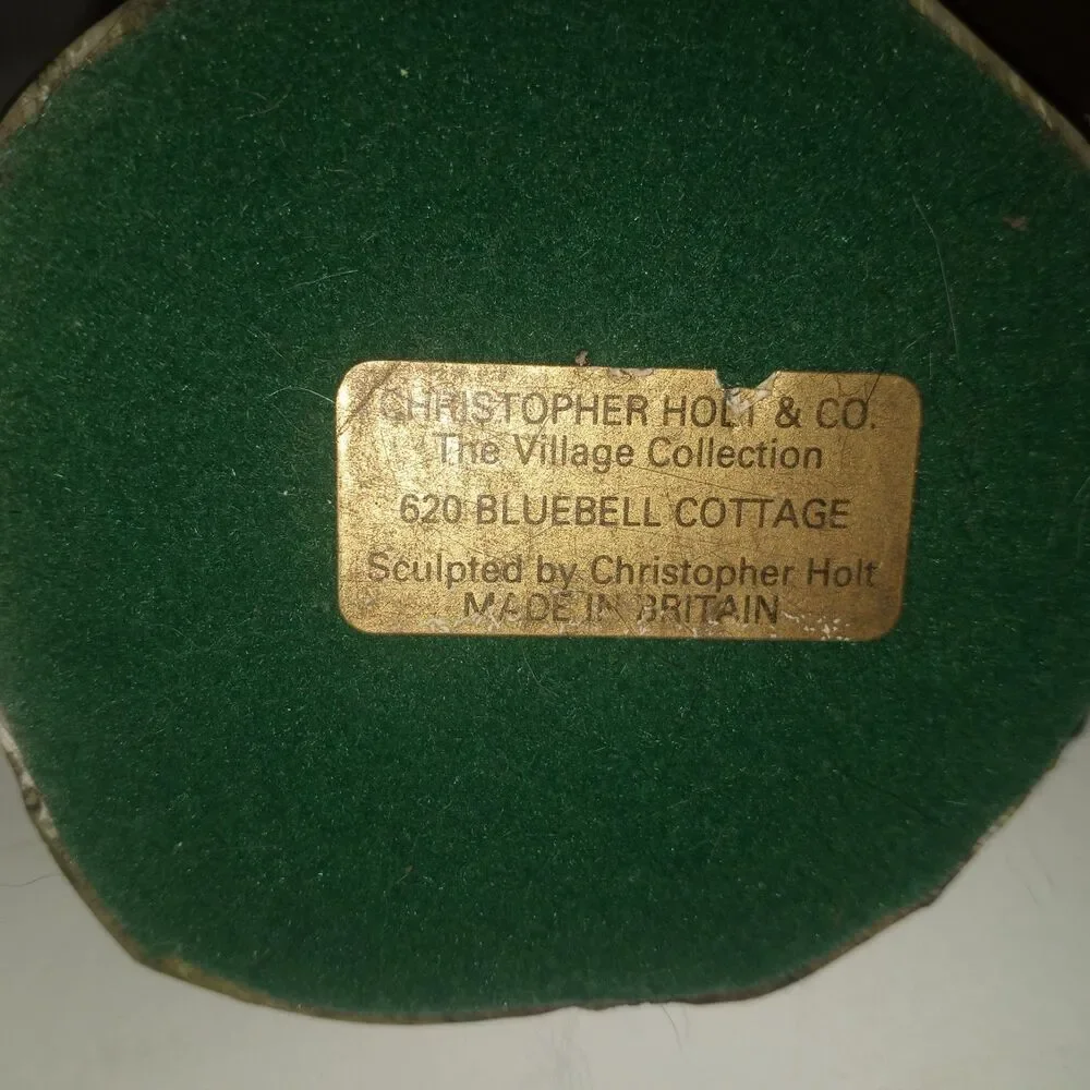 Christopher Holt 620 Bluebell Cottage Village Collection Miniature House England